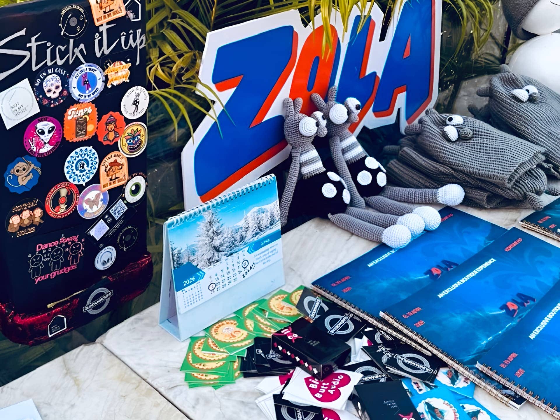 The Shop merchandise