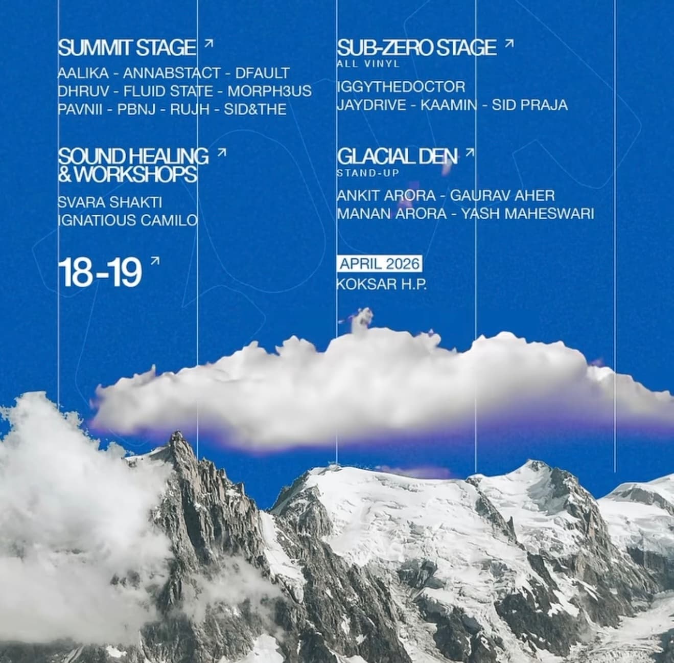 Zola Lineup Poster